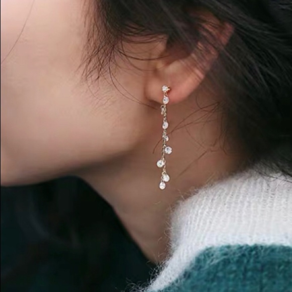 🍁Crystal earrings